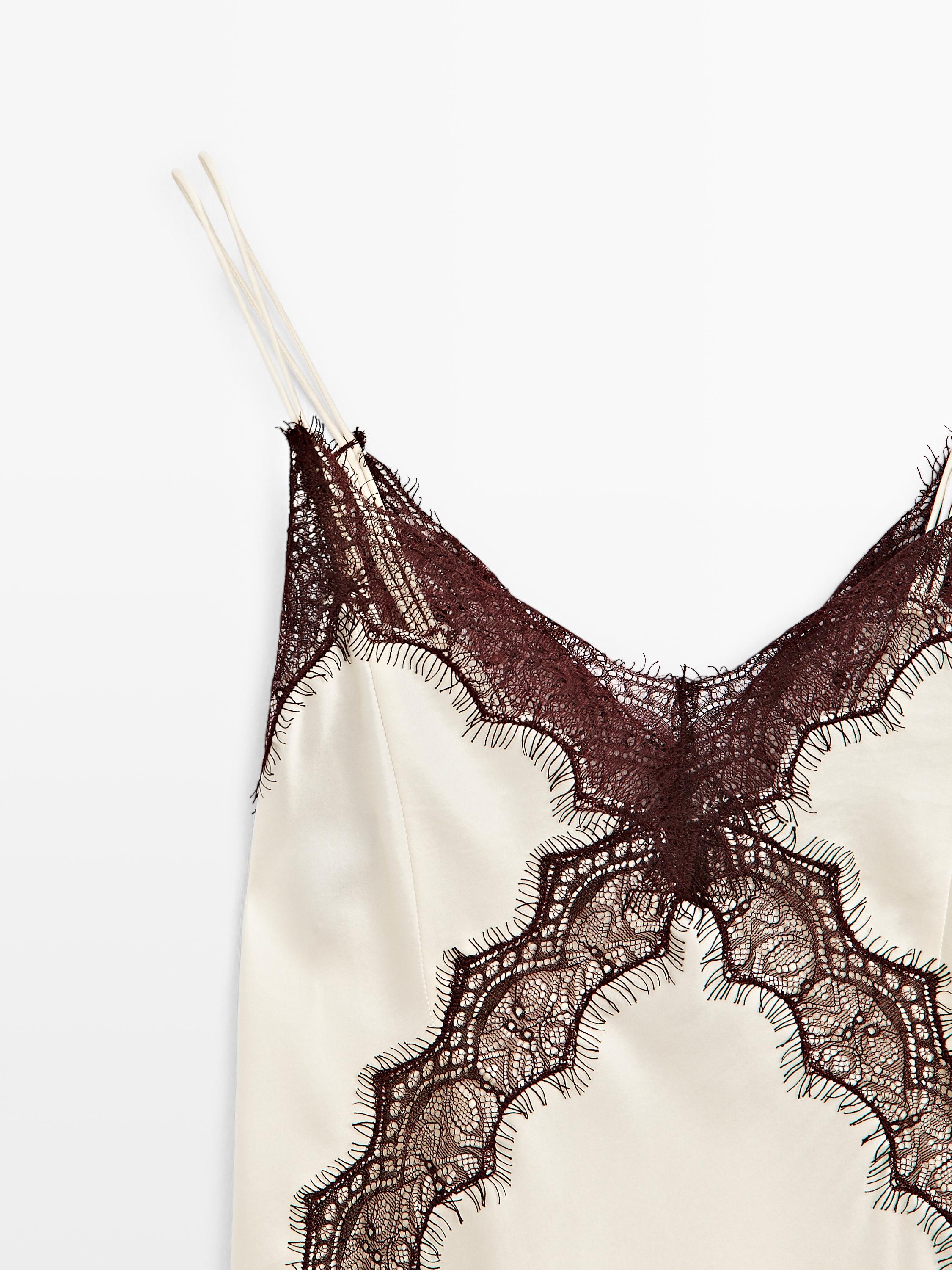 Long 100% silk camisole top - STUDIO